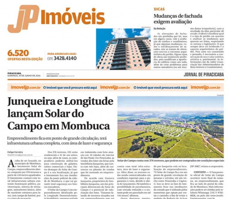 Leia mais sobre o artigo Junqueira e Longitude lançam Solar do Campo em Mombuca